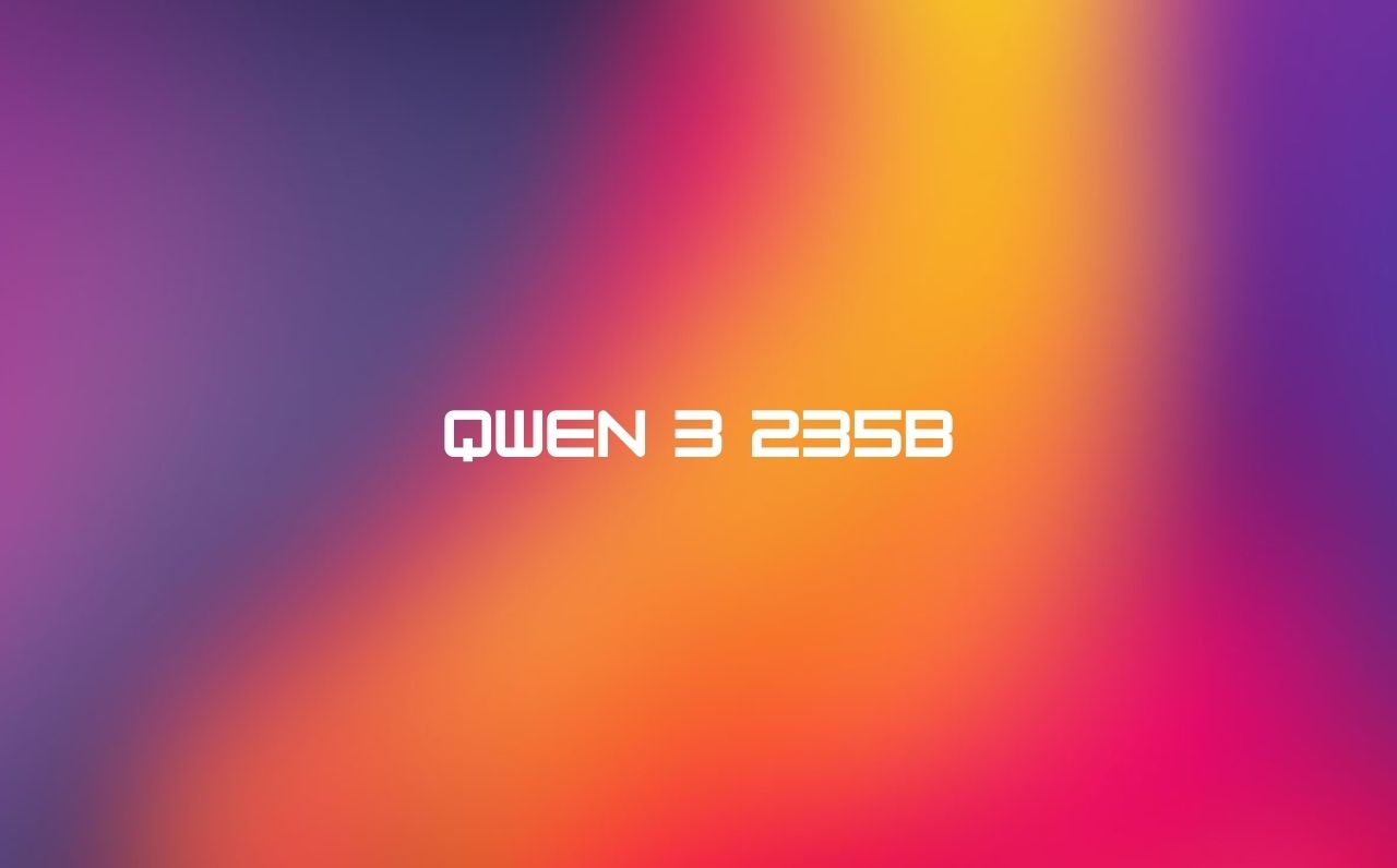 Qwen 3 235b